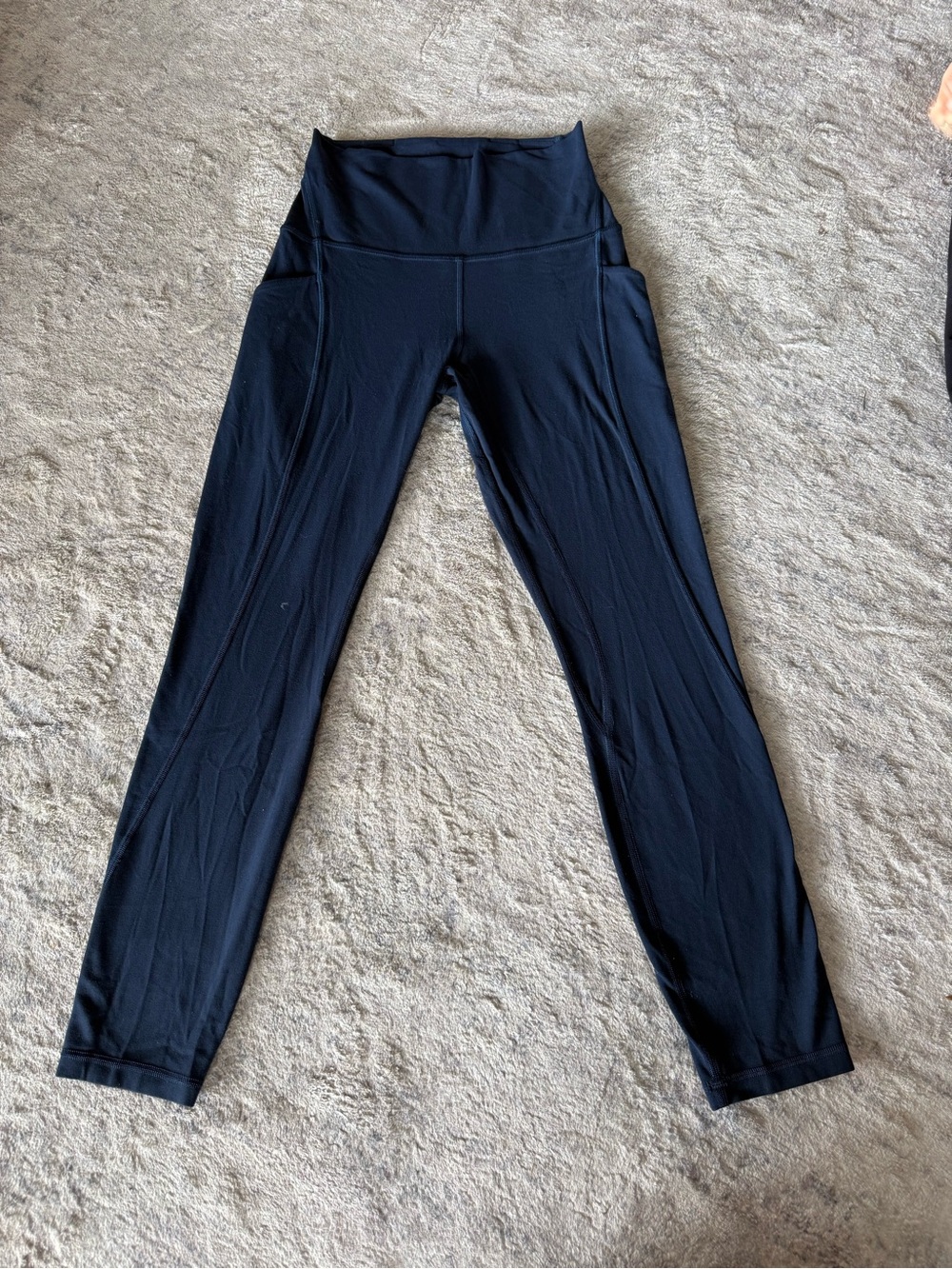 ✨lululemon athletica Blue High-Rise Leggings With Side Pockets✨